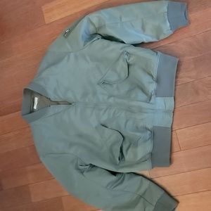 Wallace & Barnes Olive Bomber Jacket